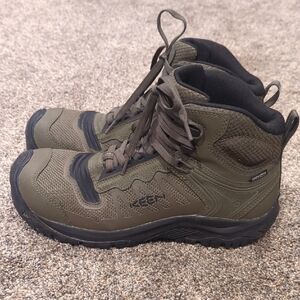 KEEN Utility Men's Green Carbon Toe Work Boot Size 10D